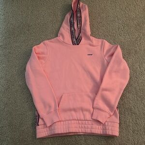 Levi's Pink Hoodie with Logo Details